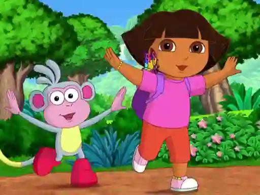 Dora The Explorer Coloring — δωρεάν online παιχνίδι