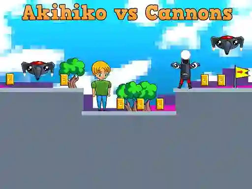 Akihiko vs Cannons — δωρεάν online παιχνίδι