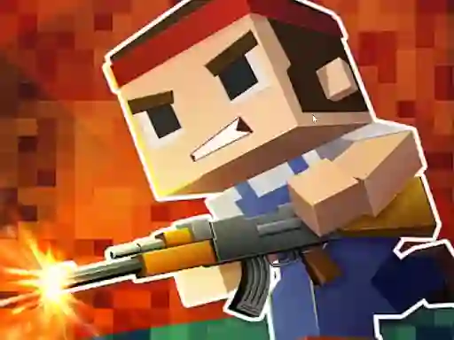 Blocky Shooting Swat Multiplayer — δωρεάν online παιχνίδι