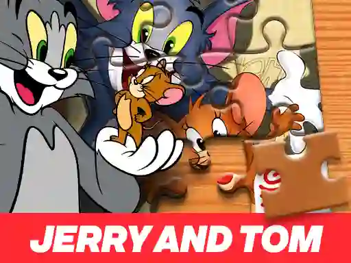 Jerry and Tom Jigsaw Puzzle — δωρεάν online παιχνίδι