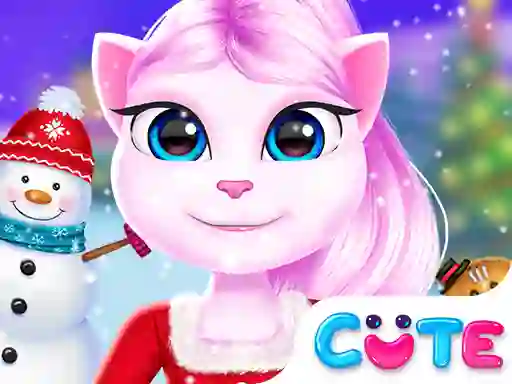 Angela Christmas Decor Game — δωρεάν online παιχνίδι