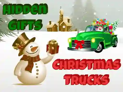 Christmas Trucks Hidden Gifts — δωρεάν online παιχνίδι