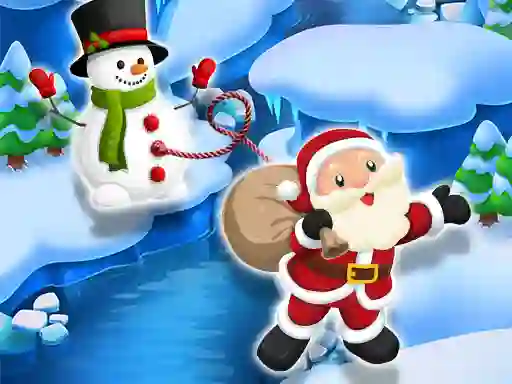 Santa SnowMan Jump — δωρεάν online παιχνίδι