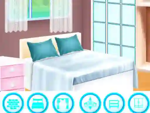 Fashion Girl Beautiful New House — δωρεάν online παιχνίδι