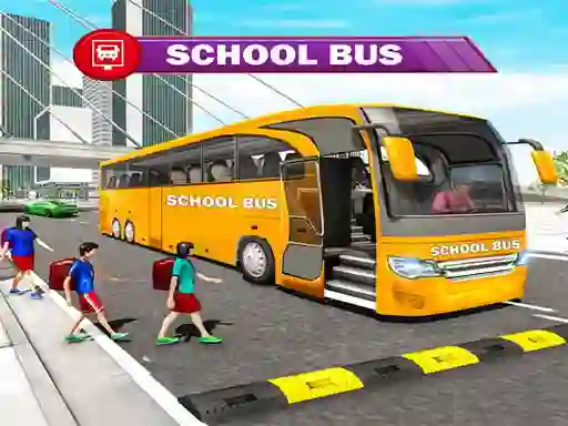 School Bus Simulator — δωρεάν online παιχνίδι