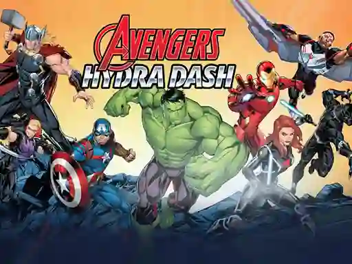 Superheroes Avengers Hydra Dash — δωρεάν online παιχνίδι