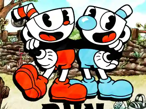 Cuphead Run version — δωρεάν online παιχνίδι
