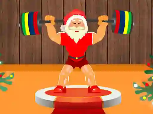 Santa Claus Weightlifter — δωρεάν online παιχνίδι