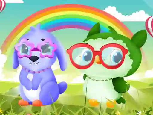 Owl and Rabbit Fashion — δωρεάν online παιχνίδι