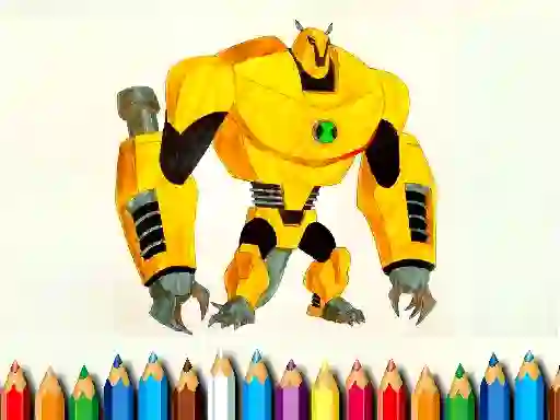Ben10 Monsters Coloring book — δωρεάν online παιχνίδι