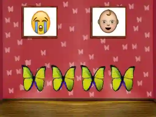 Cute Butterfly House Escape — δωρεάν online παιχνίδι