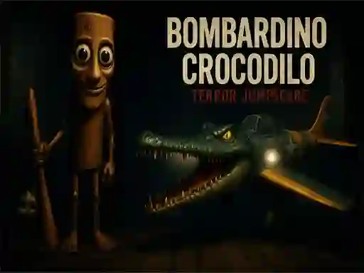 Bombardino Crocodilo Terror Jumpscare — δωρεάν online παιχνίδι