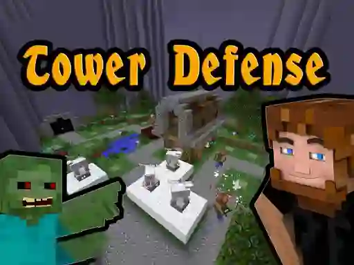 Minecraft Tower Defense — δωρεάν online παιχνίδι