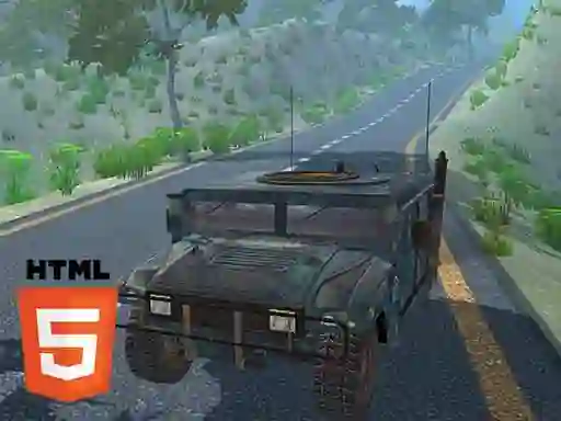 Hummer Jeep Driving Sim — δωρεάν online παιχνίδι