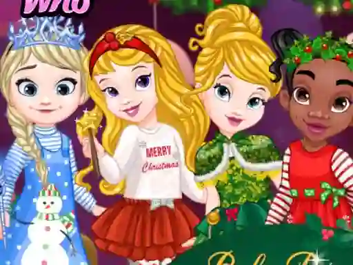 Baby Princesses Wonderful Christmas — δωρεάν online παιχνίδι