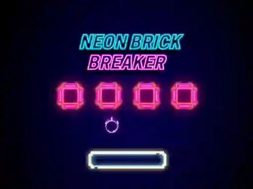 Neon Brick Breaker — δωρεάν online παιχνίδι