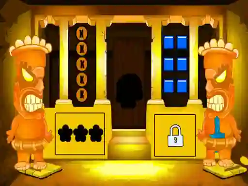 Tiki Cave Escape — δωρεάν online παιχνίδι