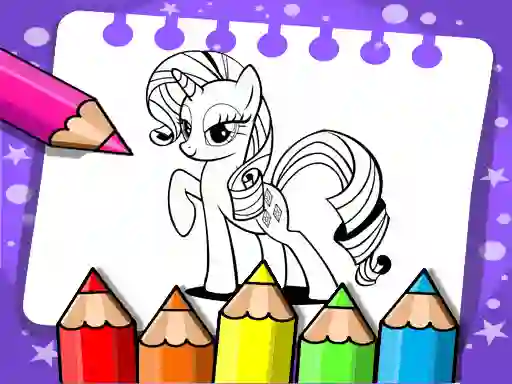 My Little Pony Coloring Book — δωρεάν online παιχνίδι