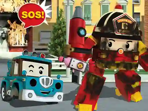 Robot Car Emergency Rescue 2 — δωρεάν online παιχνίδι
