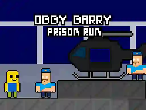 Obby Barry Prison Run — δωρεάν online παιχνίδι