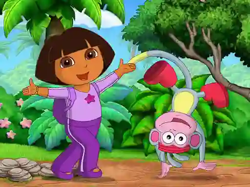 Find 7 Differences Dora — δωρεάν online παιχνίδι