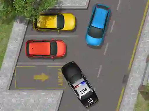 Park The Police Car — δωρεάν online παιχνίδι