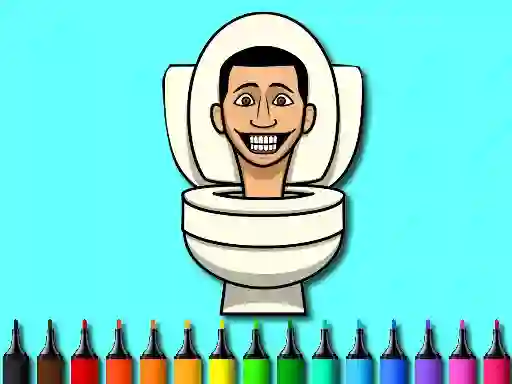 Color Skibidi Toilet — δωρεάν online παιχνίδι
