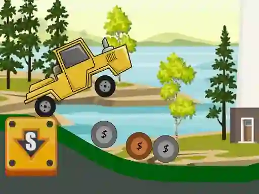 Hill Climb Tractor 2D — δωρεάν online παιχνίδι