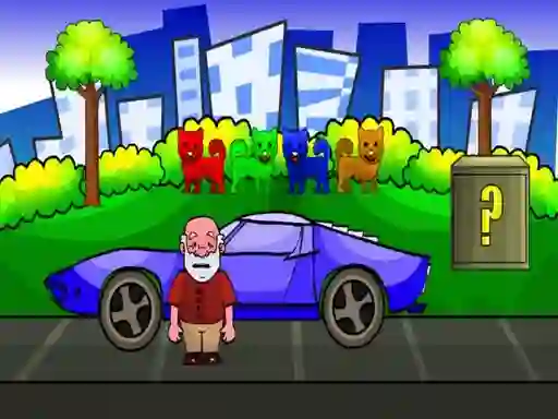 Find The Old Man's Car Key — δωρεάν online παιχνίδι