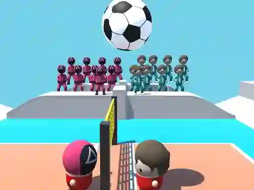 Volley Squid Gamer — δωρεάν online παιχνίδι