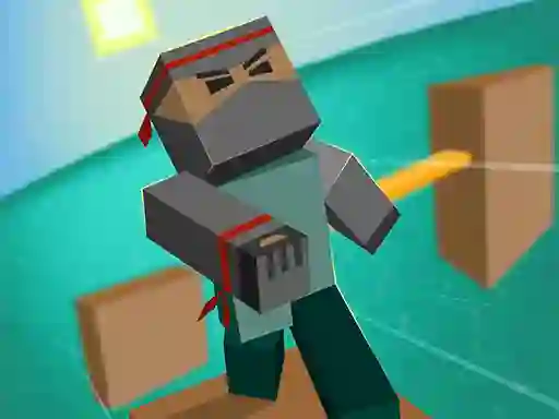 Blocky Parkour Ninja — δωρεάν online παιχνίδι