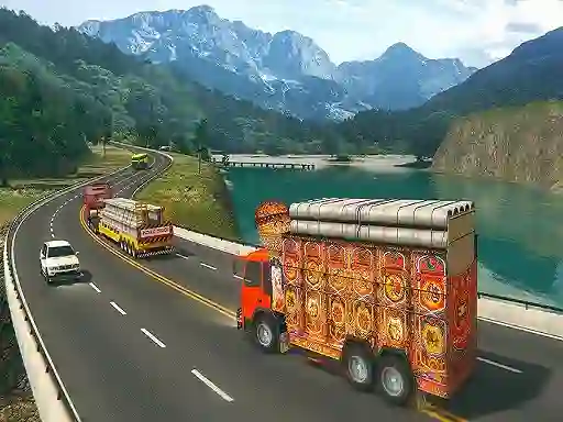 Indian Cargo Truck Gwadar Port Game — δωρεάν online παιχνίδι