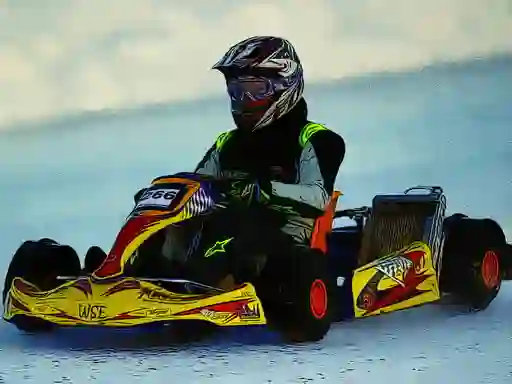 Kart Racing Jigsaw — δωρεάν online παιχνίδι