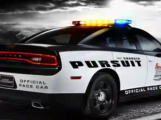 Police Cars Slide Puzzle — δωρεάν online παιχνίδι