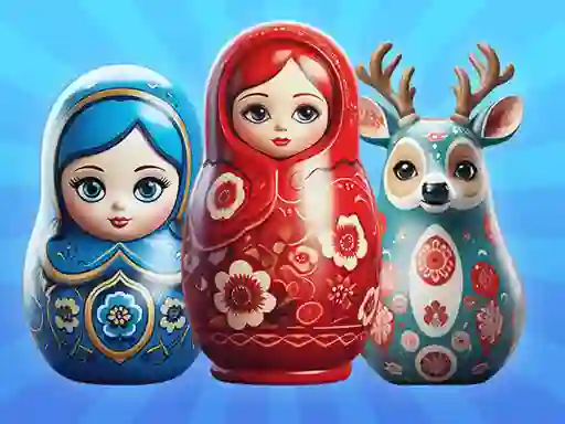 Sort by Matryoshka Shelves! — δωρεάν online παιχνίδι