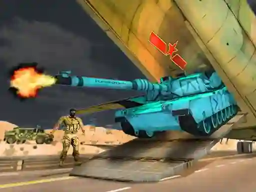 Offroad Army Transporter — δωρεάν online παιχνίδι