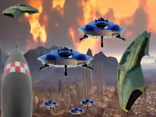 Ufo Mars — δωρεάν online παιχνίδι