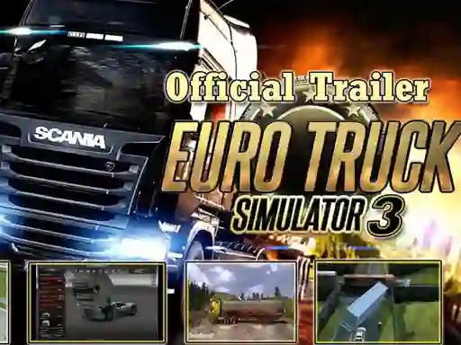 Euro Truck Drive — δωρεάν online παιχνίδι