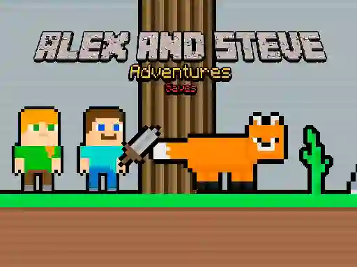 Alex and Steve Adventures Saves — δωρεάν online παιχνίδι