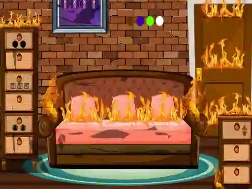 Fired House Escape — δωρεάν online παιχνίδι