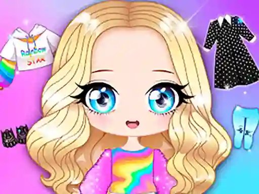 Chibi Beauty Salon Dress Up And Spa — δωρεάν online παιχνίδι