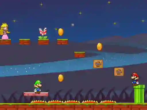 Mario Bros Save Princess — δωρεάν online παιχνίδι
