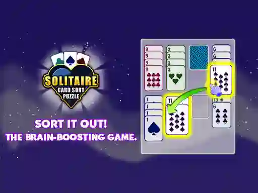 Solitaire Card Sort Puzzle — δωρεάν online παιχνίδι