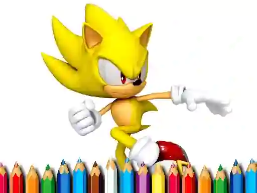 Sonic Coloring Book — δωρεάν online παιχνίδι