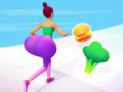 Twerk it! body Race 3D — δωρεάν online παιχνίδι