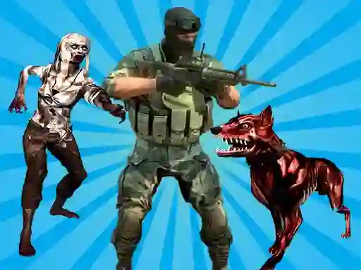 Good Guys VS Bad Boys Zombie — δωρεάν online παιχνίδι