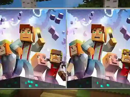 Minecraft Differences — δωρεάν online παιχνίδι