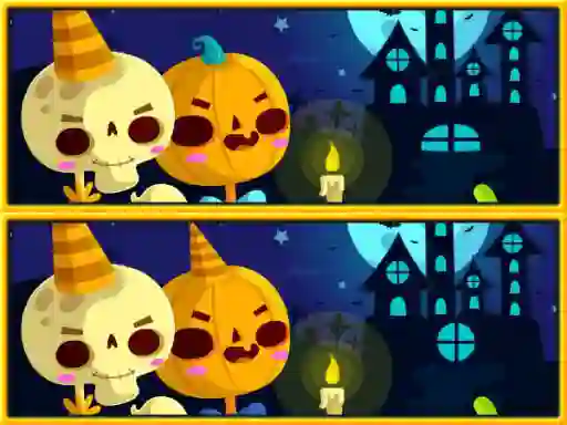 Find Differences Halloween — δωρεάν online παιχνίδι