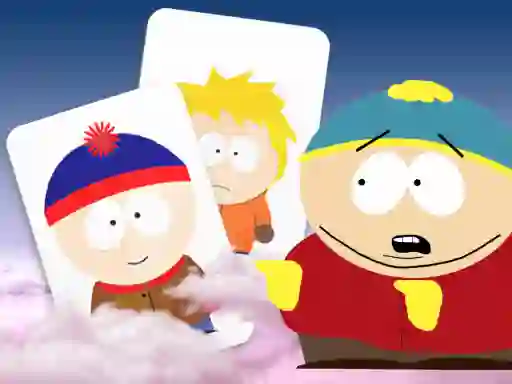 South Park memory card match — δωρεάν online παιχνίδι