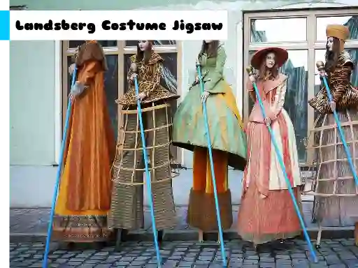 Landsberg Costume Jigsaw — δωρεάν online παιχνίδι